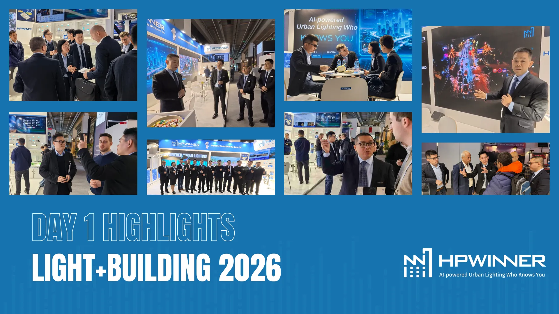 HPWINNER at Light + Building 2026: Day 1 Highlights